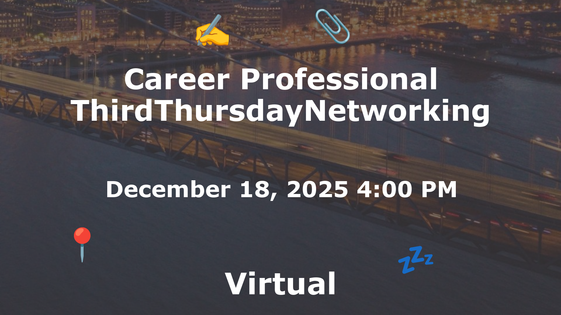 Career Professional ThirdThursdayNetworking  event image